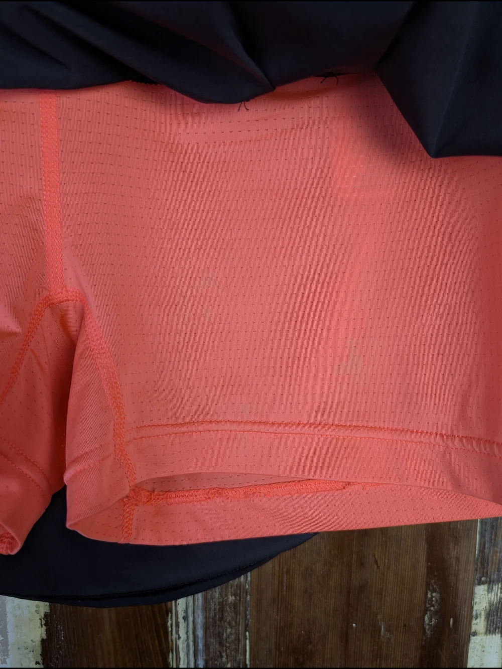 Adidas Climalite Tennis Skort Size M Black Coral Built In Shorts Athletic Skirt - Picture 8 of 8